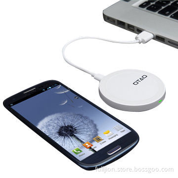 QI Standard Wireless Charger with Receiver, for Samsung Galaxy